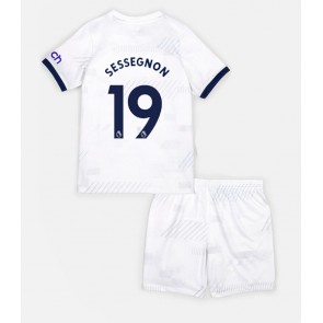 Maillot de foot Tottenham Hotspur Ryan Sessegnon #19 Domicile enfant 2023-24 Manches Courte (+ pantalon court)